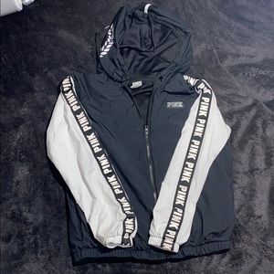PINK WINDBREAKER JACKET